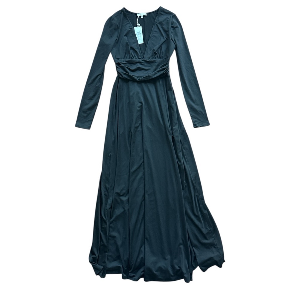 Baltic Born Arianna Maxi Dress Black Size Small NWT Wedding Formal Bump Friendly - Picture 4 of 8